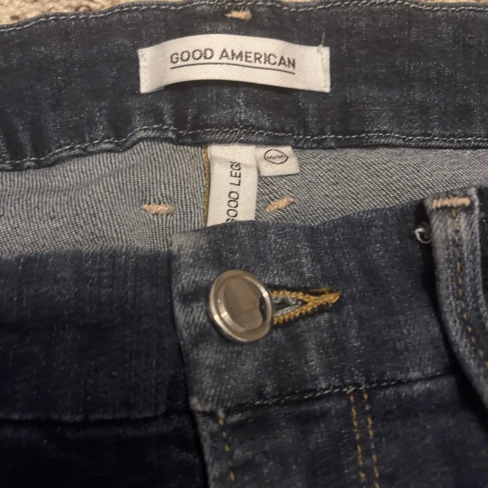 Good American Good Legs Skinny Jeans Blue004 GAGL899 Size 10/30 Measure 30x29.5